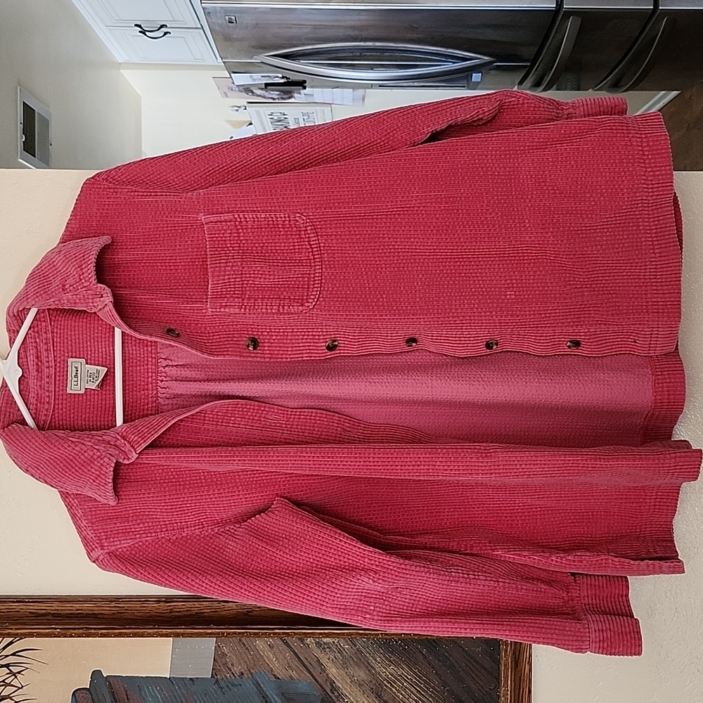 EUC LL Bean Corderoy OVERSHIRT